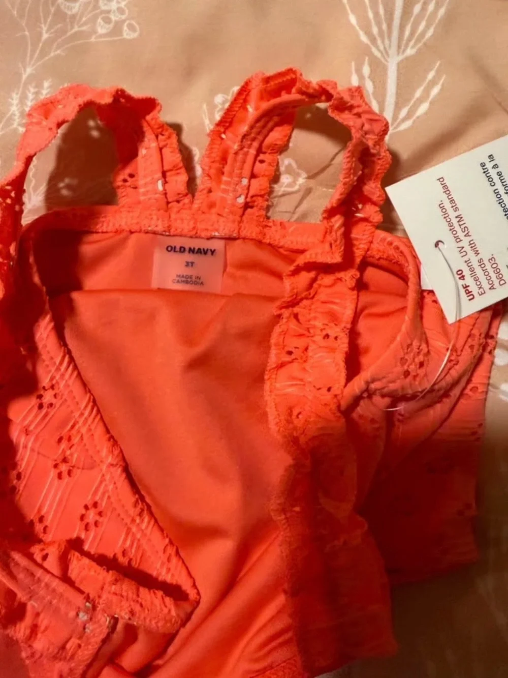 Girls new with tags size 3T swimsuit
